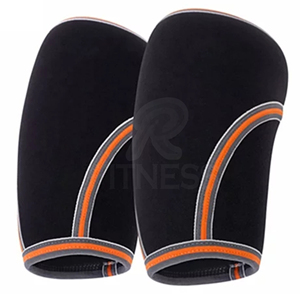 Rodilleras de neopreno transpirables unisex, mangas largas de soporte para levantamiento de pesas y culturismo, con diseño de panal de abeja para protección contra impactos. - Product Image 4