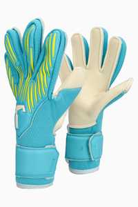 Guantes de portero de cuero naranja neón completo de estilo nuevo SP, Material de goma de alto rendimiento de visibilidad, agarre de látex para exteriores - Product Image 4