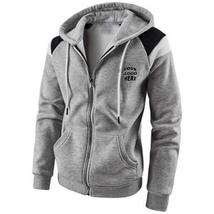 High Quality 100% Cotton <b>Plain</b> Heavyweight Unisex <b>Hoodies</b> and Sweatshirts New Style Custom Oversized for Winter Men's Size - Product Image 1