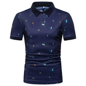 Matériau de qualité supérieure Polo brodé pour hommes Prix bon marché Polo pour hommes respirant et durable Léger pour tenue décontractée - Product Image 1