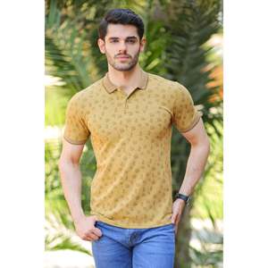 Camiseta Polo Moderna para Hombre YAKUBA, 100% Algodón con Spandex, Tejido Transpirable, Diseño con Cierre y Bordado Oscuro, Unze London - Product Image 2