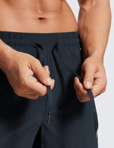 Pantalones cortos de gimnasio para hombre de talla grande personalizados, pantalones cortos informales con bolsillos, ropa deportiva de secado rápido, pantalones cortos para hombre - Product Image 3
