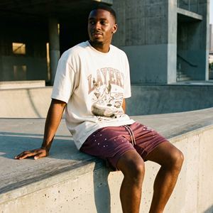 Pantalones Cortos de Algodón Sólido para Hombre, con Pedrería Termoadhesiva, Antiarrugas, Transpirables, Estilo Urbano, Corte Cuadrado, para Gimnasio, Casuales, Medios Pantalones, Venta al Por Mayor OEM - Product Image 5