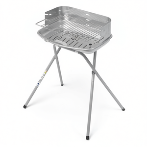 Charcoal Barbecue with ALUMINIZED Grill Silver 40098 Premium <b>BBQ</b> Grills - Product Image 2
