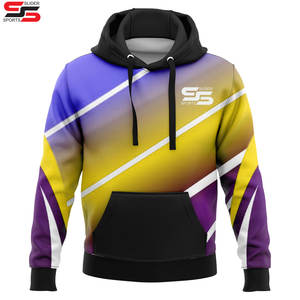 เสื้อฮู้ดสีขาวใส่ได้ทั้งชายและหญิงผ้าโพลีเอสเตอร์พิมพ์ซับลิเมชันบางเบา100% สำหรับฤดูหนาว - Product Image 1