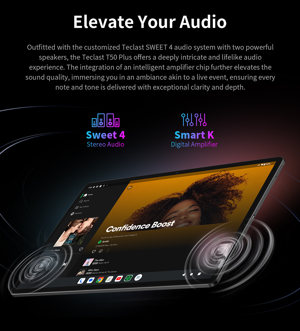 Teclast T50 Plus Android 14 Tablet - 11