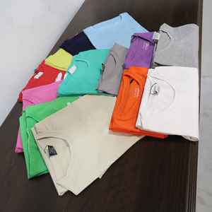 Camiseta de Manga Corta con Cuello Redondo para Hombre de Súper Calidad, Ecológica, de Secado Rápido, Transpirable, de Poliéster/Algodón, Tallas Grandes, Servicio OEM - Product Image 3