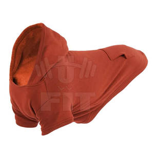 Automne hiver 100% coton chien manteau classique solide motif sweat à capuche confortable chien vêtements - Product Image 3