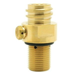 Valve de cylindre de CO2 CGA320 M18x1.5 en laiton rechargeable pour machine à soda - Product Image 1