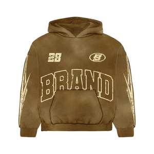 2025 ropa deportiva de alta calidad Color marrón manga larga cómodo Material de carcasa suave chándales para correr - Product Image 5