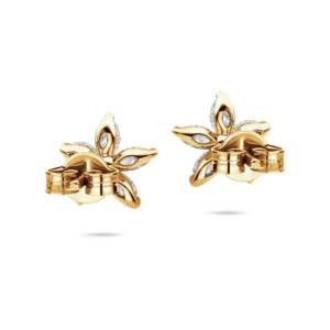 Pendientes de Diamantes Cultivados en Laboratorio Vala Brothers ER-26 Marquise, E VS, Oro Blanco, 3 Gramos, Joyería Clásica para Bodas y Fiestas para Mujer - Product Image 2