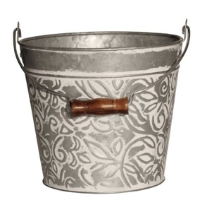 TRENDING FLOWER PLANTER POT GALVANIZED METAL IRON PLANTER <b>BEST</b> QUALITY GALVANIZED PLANTER at <b>BEST</b> PRICE - Product Image 2