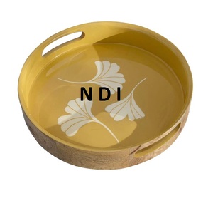 Antique Bronze Serving Tray Party Ware Decorative For Restaurant Hotel Dinnerware Large Selling Metal Food Snacks Serving Tray - Product Image 4