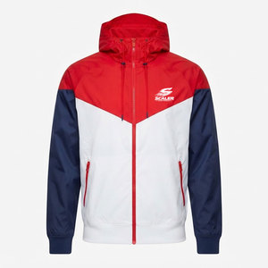 Serie de Ropa de Ciclismo al por Mayor, Chaqueta de Ciclismo de Montaña para Hombre, con Cierre, Elástica, Impermeable, Transpirable, en Varios Colores - Product Image 1