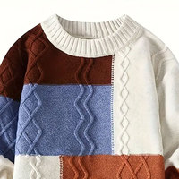 Ağır Hizmet Tipi Özel Tasarım Erkek Kışlık Süveterler - Hızlı Kuruyan Nefes Alabilen Büyük Beden Rahat Yeni Moda Premium Kalite Yün Astarlı