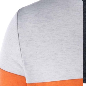 T-shirt coupe ajustée à manches longues en coton et polyester Chemise de sport Chemise de sport personnalisée ODM/OEM longue conception unie multicolore - Product Image 4