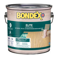 BONDEX Elite Huile liquide bio-sourcée à base d'eau pour terrasses, longue durée, avec forte protection UV pour terrasses en bois, 5 litres