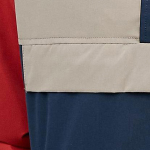 Chaqueta Cortavientos Impermeable para Hombre, 100% Poliéster, con Capucha con Cordón y Cierre de Media Cremallera, Estilo Anorak - Product Image 3