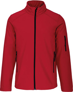 Veste d'hiver formelle Softshell pour hommes avec col montant et fermeture à glissière Service OEM disponible - Product Image 1