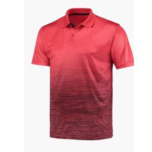 Hombres Impreso Diseño personalizado Polos Sublimación 100% Poliéster Golf Wear Manga corta Camisa de cuello de secado rápido - Product Image 2