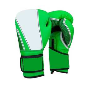 Guantes de Boxeo de Alta Calidad con Logotipo Personalizado, Transpirables, Coloridos, de Cuero, con Cierre de Velcro, para Entrenamiento Deportivo al Aire Libre, para Adultos y Jóvenes - Product Image 6