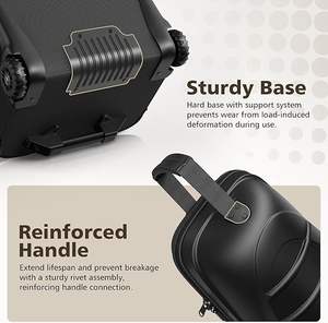 एंटी-टकराव डिजाइन 1680 डी भारी शुल्क ऑक्फोर्ड गोल्फ क्लब को पहियों के साथ एयरलाइनों के लिए हार्ड केस टॉप गोल्फ ट्रैवल बैग - Product Image 4