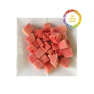 Dés de pastèque surgelés IQF, coupés proprement, fruits naturels - Product Image 2