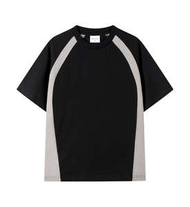 Camiseta personalizada de algodón de alta calidad para hombres Camiseta unisex de manga raglán en blanco de peso pesado de gran tamaño para hombres - Product Image 2