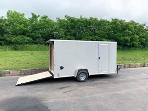 Remolque de Carga Cerrado con Puerta Trasera Abatible MTI 6x14 - Product Image 6