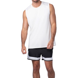 Camiseta sin mangas de punto 2026 para hombre, de compresión, para gimnasio, yoga, ropa deportiva, atlética, de bajo precio, del fabricante. - Product Image 4