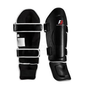 Service OEM Nouveau Design Protège-tibias en Cuir 2026 Entraînement Réglable Léger Accessoires de Sécurité Personnalisés Prix Bas - Product Image 3