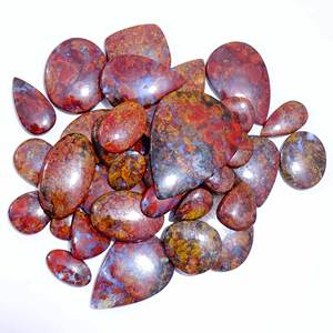 Agate hongroise naturelle Cabochon lisse pierre précieuse en vrac pour la fabrication de bijoux Quartz matériel importé Inde exportateur fabricant - Product Image 4