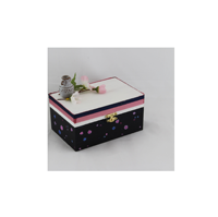 Cajas de joyería de madera al por mayor Cajas de Regalo de joyería de lujo con logotipo personalizado y artesanía natural