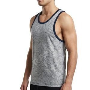 <b>Men</b>’s Fitness Tank Top <b>Stringer</b> Gym <b>Vest</b> Custom Logo Bodybuilding Sleeveless Shirt <b>Men</b> Tank Top - Product Image 2