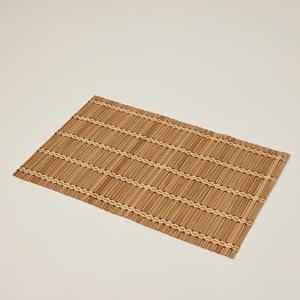 Napperon en bambou couleurs marron produits écologiques fabriqués au Vietnam décoration de table en gros - Product Image 1