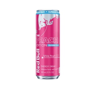 Bebida Energética High Red Bull Sin Azúcar Edición Verano Melocotón Blanco 250ml Suministro al por Mayor para Supermercados y Minoristas - Product Image 1