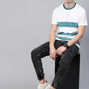 Las mejores camisetas para hombres, precio al por mayor, camisetas para jóvenes y adultos, camisetas casuales de moda para hombres, camisetas transpirables fáciles de usar para hombres - Product Image 2