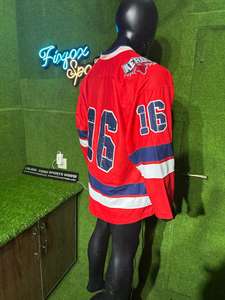 Jersey de hockey sobre hielo personalizado transpirable Tela duradera elegante Ideal para juegos competitivos y ropa informal Camisetas de hockey sobre hielo - Product Image 6