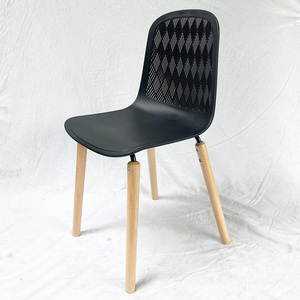 Ensemble de table à manger de style scandinave antique, 120 cm, bois et 4 chaises, style MDF, pour meubles de maison, moderne et contemporain, CBBA064 - Product Image 4