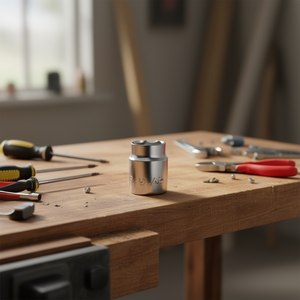 Llaves de Tubo Cuadradas de 3/8'' con Punta Hexagonal Cromada para Proyectos de Bricolaje y Mejoras del Hogar - Product Image 3