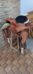 Selle de Cheval Western Anglaise de Course en Cuir Premium Faite à la Main, Confortable et Durable, avec Détails en Bois/Plastique – Vente en Gros de Haute Qualité - Product Image 2