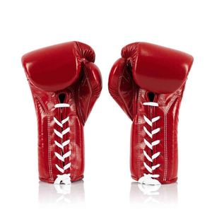 Gants de boxe professionnels de haute qualité, entraînement, cuir véritable, imperméables, respirants, prix de gros au Pakistan - Product Image 5