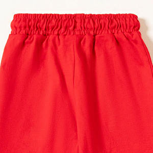 Customized Unisex Casual <b>Men's</b> Solid Color <b>Sweat</b> <b>Shorts</b> Breathable Elastic Mid Waist <b>Men's</b> Unisex <b>Sweat</b> <b>Shorts</b> - Product Image 5