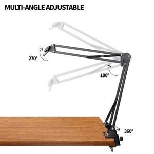Kit de microphones doubles WEB BM800 avec carte son F998 Max, compatible 9 appareils pour l'enregistrement de podcasts - Product Image 6