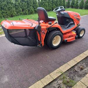 Ready KUBOTA <b>LAWN</b> <b>MOWER</b> GR2120-II Kubota <b>Lawn</b> <b>Mower</b> diesel Engine Performance Come with Grass Picker FROM Austria - Product Image 2