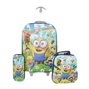 Ensemble de 3 sacs à roulettes scolaires (13S1) - Minion - Product Image 2