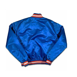 Custom Satin Unisex Standard Varsity <b>Jacket</b> Streetwear Embroidery Casual Baseball Vintage Oversized Bomber Winter Heated - Product Image 6