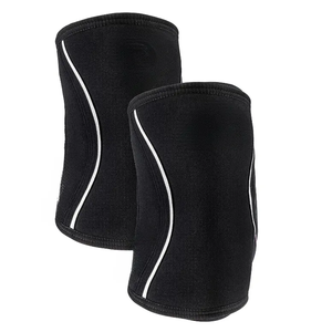 Manchons de compression pour le coude Performance en néoprène et nylon, ajustables, respirants, unisexes, pour presse lourde, compression avancée, salle de sport - Product Image 1