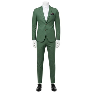 Traje de Hombre de Poliéster Viscosa Antiencogimiento con Estampado por Descarga, Tela Duradera, Textura Suave, Ropa Formal, Fabricación Personalizada S - Product Image 4