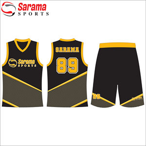 Uniforme de basket-ball en gros le moins cher uniforme de basket-ball personnalisé pour jeunes avec logo et design, - Product Image 2